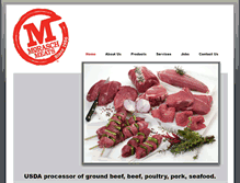 Tablet Screenshot of moraschmeats.com